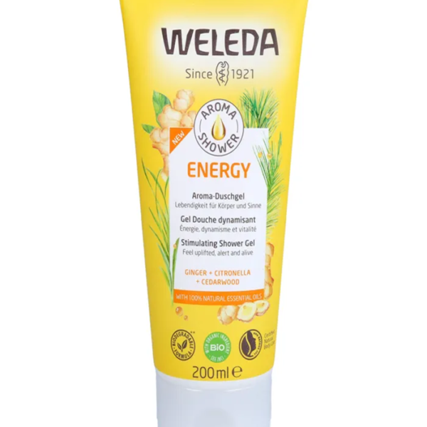 Weleda aroma shower Energy gel douche dynamisant 200ml