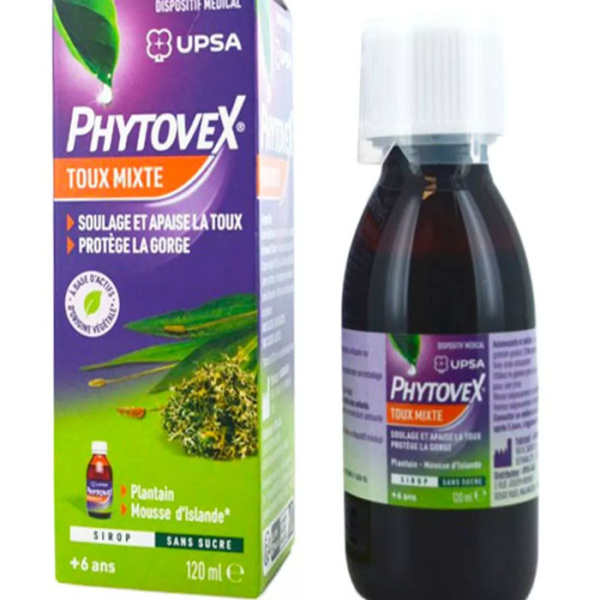 Phytovex toux mixte.sirop sans sucre