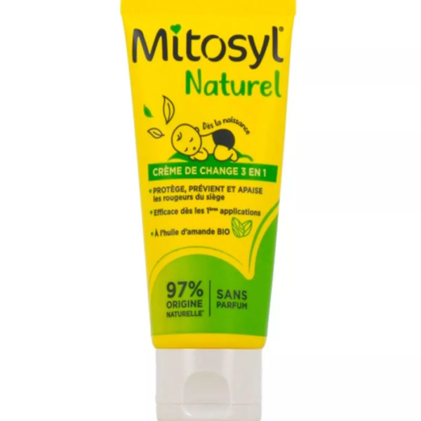 Mitosyl naturel crème de change pour bébés protège répare et apaise 70ml