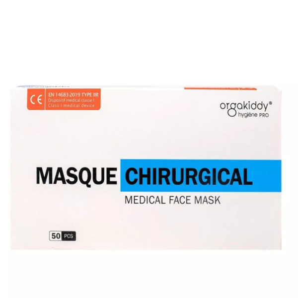 Masques chirurgicaux type usage unique pour enfant