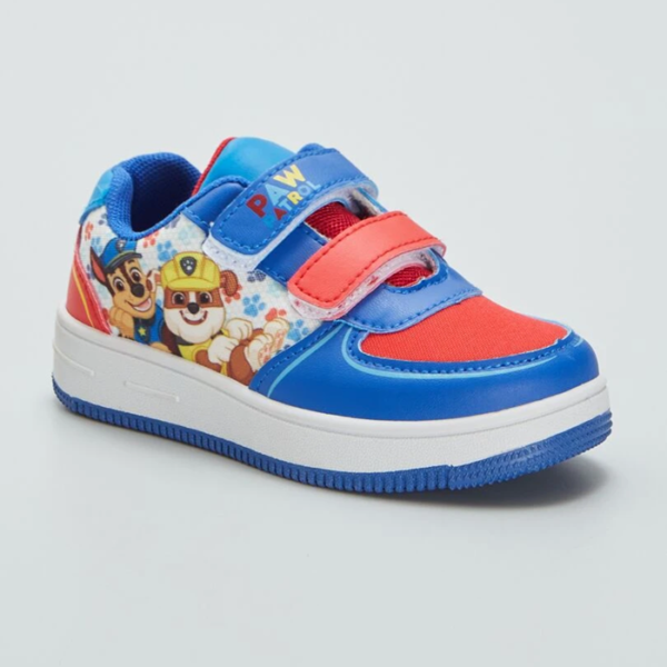 Chaussure baskets scratches Pat Patrouille bleu