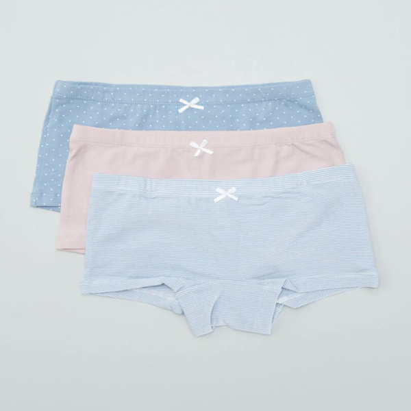 Lot de 3 shortys bleu