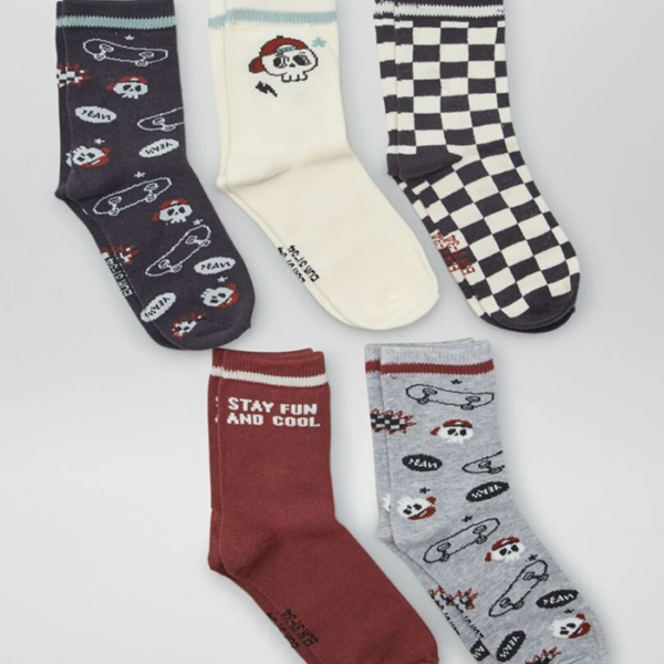 Paires de chaussettes marron